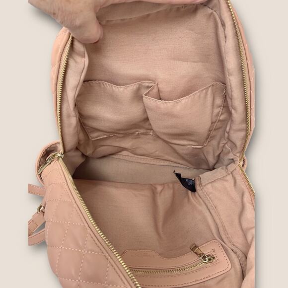 Bebe NWOT Pink Backpack Danielle Barbiecore Bag  Balletcore Purse - Picture 8 of 10